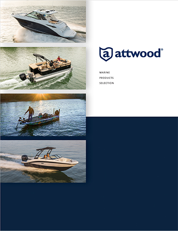 The cover of the 2023 Attwood® Catalog.