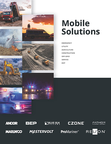 The cover of the Mobile Solutions Catalog.